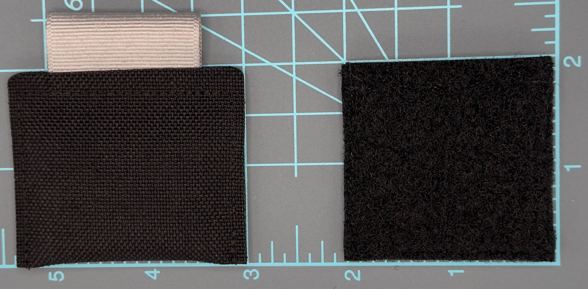 Velcro patch for addition of multiple patches